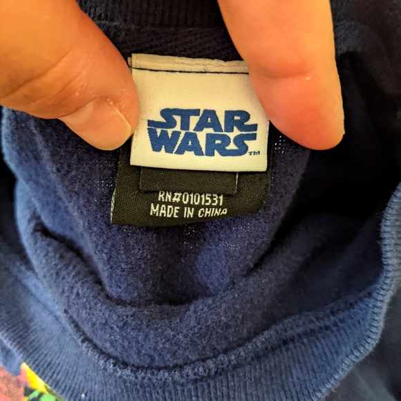 Star Wars Floral Death Star Crewneck Sweatshirt - Picture 5 of 6